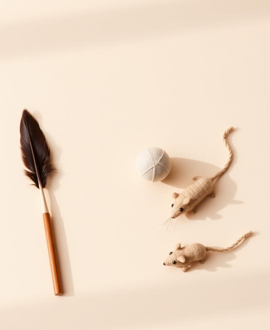 Cat Essentials collection — Play, comfort and care products for curious cats.