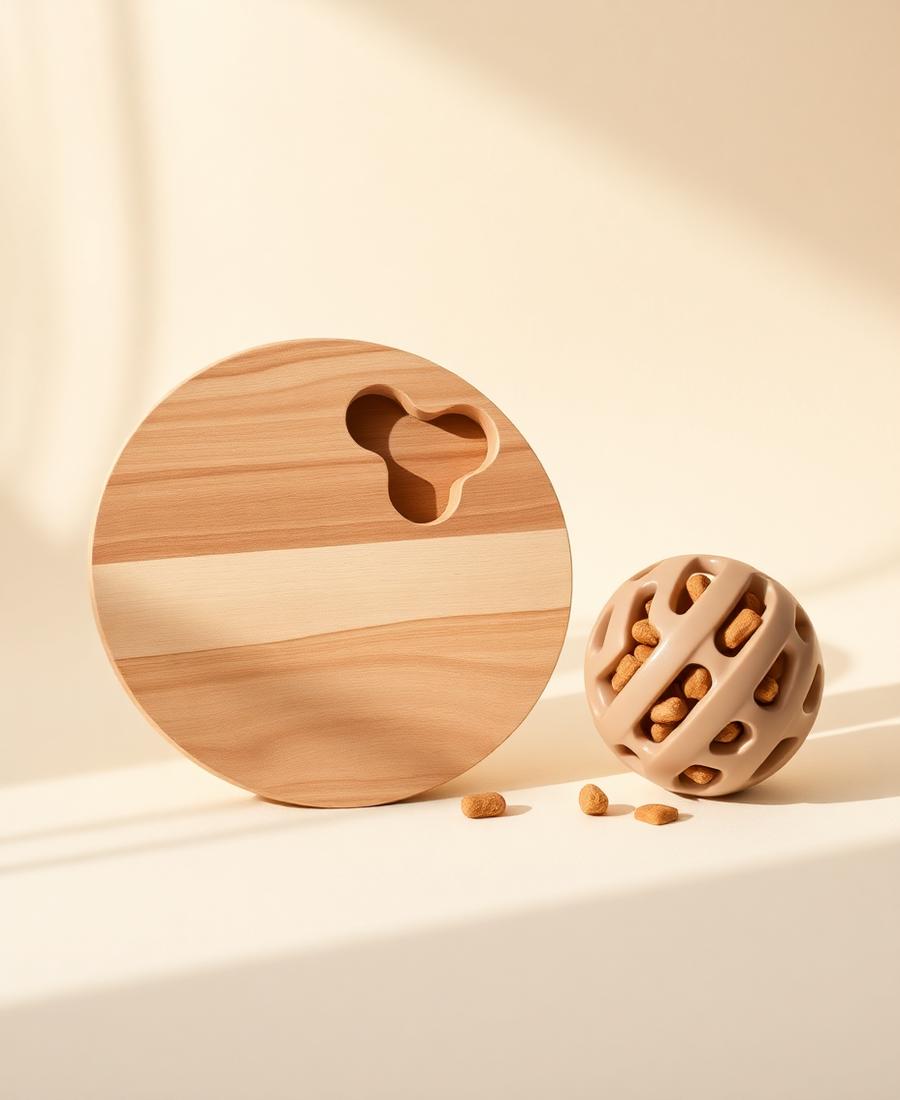 Interactive & Enrichment collection — Puzzle and treat toys that keep busy minds engaged.